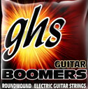 GHS GBL-8 Boomers 8弦用 エレキギター弦×3セット※3セットでの販売です。GHS（ガス）Boomersの8弦ギター用エレキ弦。1964年に発売されてからいまやBoomersはGHSのフラグシップとなりました。「パワーストリング」と呼ばれ、その力強いサウンドはあらゆるジャンルのプレーヤーに愛用されています。丸いコアにタイトに巻きつけたニッケルメッキ・スチールのラウンドワウンド弦です。独自開発のDynamiteAlloy（ダイナマイトアロイ）合金製で、明るい音色とロングサスティーンが特徴です。Roundwound Nickel Plated Steelゲージ： .010 .013 .017 DY26 DY36 DY46 DY60 DY76*DY=Dynamite Alloy　