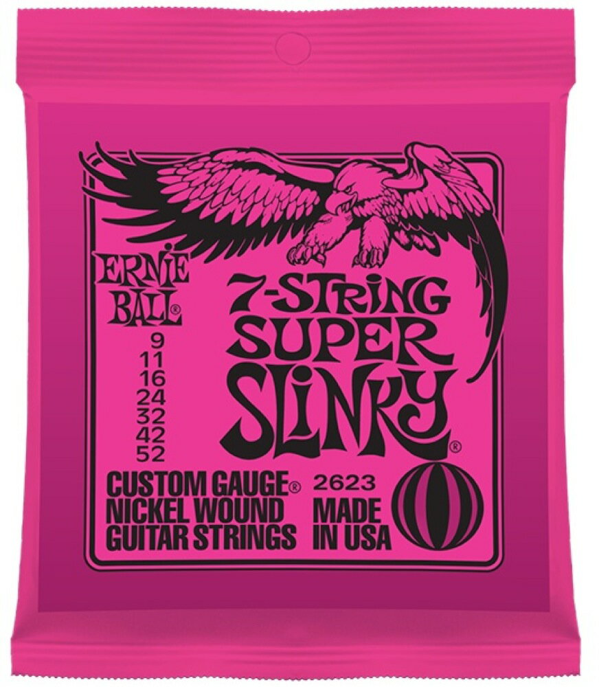 ˡܡ ERNIE BALL 2623 7-String Super Slinky 7쥭6å