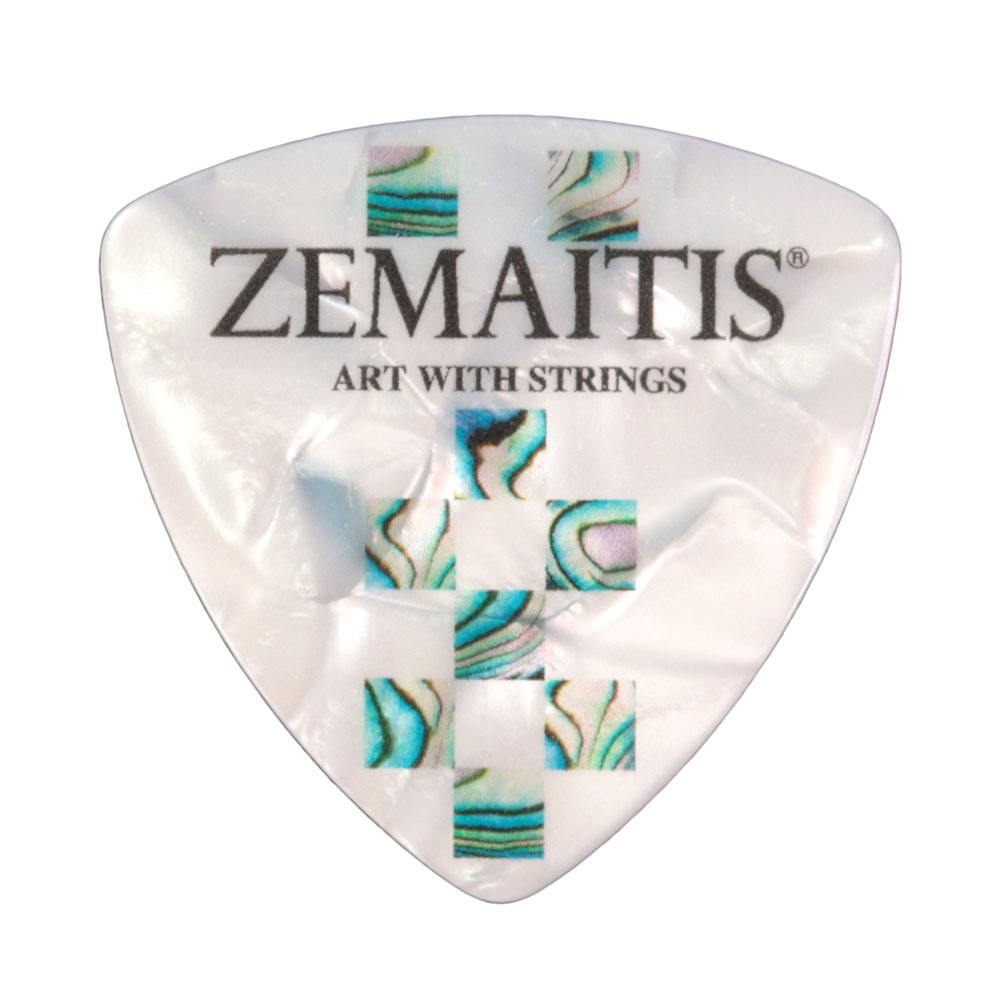 ZEMAITIS Guitar Picks ZP05 TR/Medium 0.75mm トライアングル セルロイド ギターピック×20枚