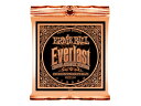 アーニーボール ERNIE BALL 2544 Everlast Coated PHOSPHOR BRONZE MEDIUM アコースティックギター弦×6本