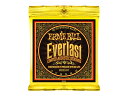 ERNIE BALL 2554 Everlast Coated 80/20 BRONZE ALLOY MEDIUM アコースティックギター弦×12SETEVERLAST(エヴァーラスト)は、アーニーボールが独自に開発したナノ・テクノロジーを採用したコーティング弦です。10ナノメーター未満の薄さを実現することで、通常のアコースティック弦と比較しても、そのフィーリングに違いを感じさせることはありません。さらに、弦の表面に付着する汗や湿気、手垢などをはじきロングライフを実現します。80/20 BRONZE ALLOYゲージ：.013/.017/.026/.034/.046/.056MEDIUM■アーニーボールが独自に開発したナノ・テクノロジー採用。■コア、ワウンドそれぞれのワイアーにナノ・コーティング処理を採用。■弦振動を抑制しない10ナノメーター未満のコーティング技術。■汗や湿気、手垢などをはじきロングライフを達成。■一般的なアコースティック弦と同様のトーンとフィーリング。■ブロンズ※12セットでの販売となります。