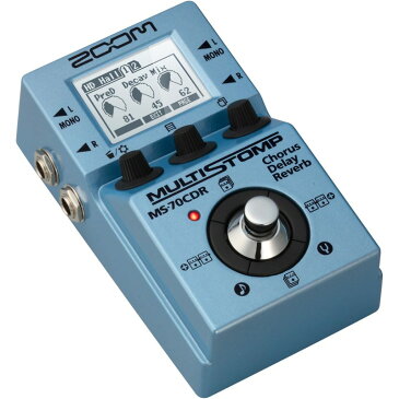 ZOOM MultiStomp MS-70CDR 空間系マルチエフェクター 純正アダプター付きセット