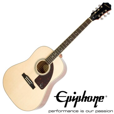 エピフォンから始める！大人のアコギ入門セット Epiphone AJ-220S NA アコースティックギター 9点セット