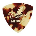 TAKAMINE P1T MEDIUM セルロイド トライアングルピック×30枚。反発性に富む、最も標準的なピック素材。ソフトな感触の凸型ラバー・グリップ加工により、適度な滑り止め効果も得られます。素材：セルロイド形状：トライアングルカラー：べっこう柄厚み；MEDIUM※30枚セットでの販売です。　