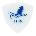 TAKAMINE P3W THIN ポリアセタール トライアングルピック×10枚