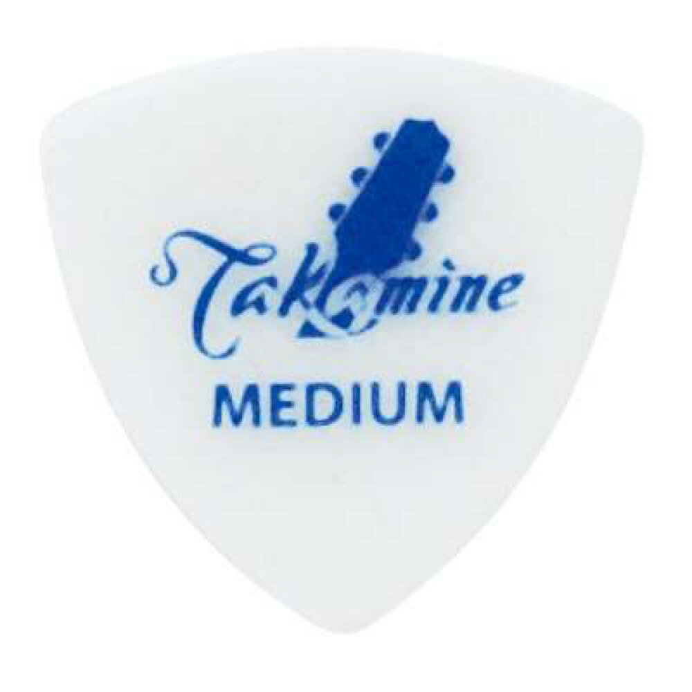 TAKAMINE P3W MEDIUM ポリアセタール トライアングルピック×50枚