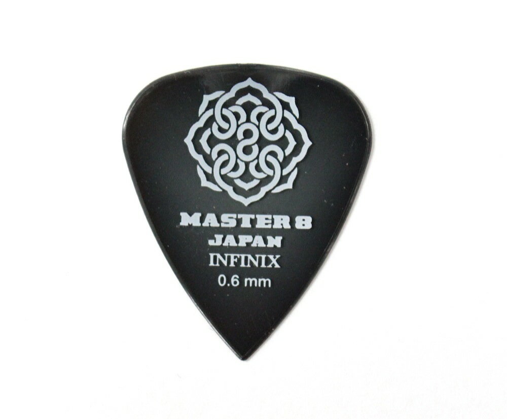 MASTER 8 JAPAN IF-TD060 INFINIX TEARDROP 0.6mm ギターピック×10枚