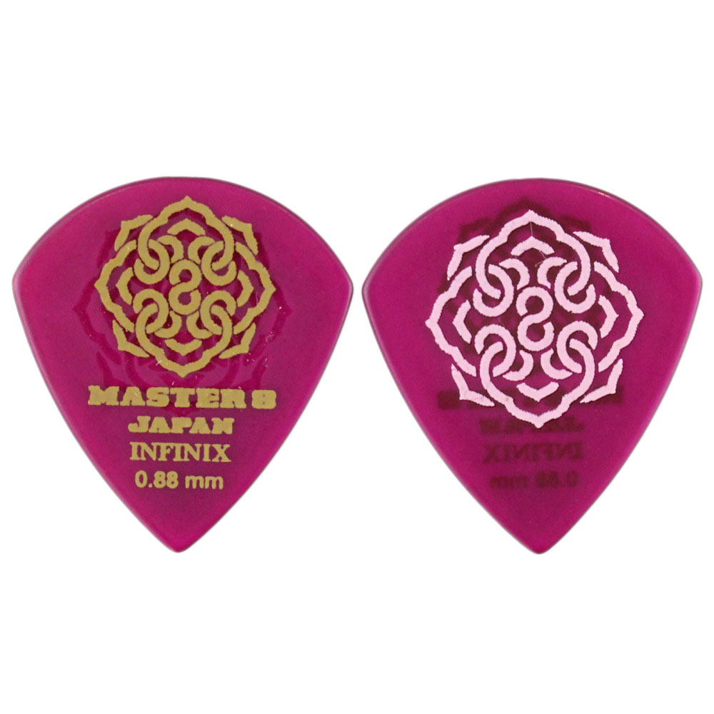 MASTER 8 JAPAN IFHPR-JZ088 INFINIX JAZZ III XL TYPE Hard Polish with Rubber Grip 0.88mm ピック×30枚