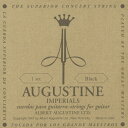 AUGUSTINE IMPERIAL BLACK SET クラシックギター弦×6セット。AUGUSTINE IMPERIAL BLACK SET クラシックギター弦輝かしい音色と耐久性を誇るナイロン弦を世界で初めて開発、またたくまにギター弦の標準となり、ギタリストの間で絶大な人気を誇るブランド、それが「オーガスチン」です。オーガスチンの原点でもありテンションが低めの低音弦「BLACK」とリーガルに比べて細めの高音弦「IMPERIAL」を組み合わせたセット弦です。オーガスチンのセット弦で一番柔らかい組み合わせです。Made in USA※6セットでの販売です。　