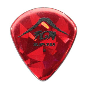 【4日20時～11日1:59まで P5倍！】 FUJIGEN FGN PICK SLP-100M MRD 0.75mm ティアドロップ ギターピック×10枚