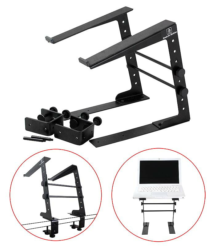 Dicon Audio LPS-002 KIKUTANI DJ-CDL ラップトップスタンド CDJ用スタンド×2 DJス...