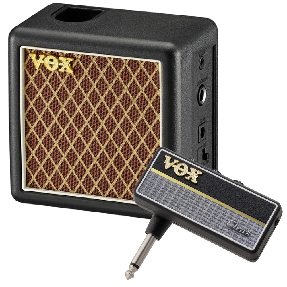VOX AmPlug2 CLEAN AP2-CL & Cabinet 小型ギターアンプ ミニスタックセット