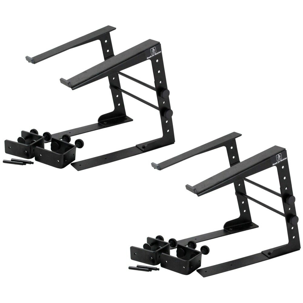 Dicon Audio LPS-002 with clamps LAPTOP STAND ラップトップスタンド 2セット