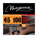 Magma Strings BE160N 45-100 4-String Nickel Plated Steel ベース弦×2セット。Magma Strings BE160N 45-100 4-String Nickel Plated Steel ベース弦NICKEL PLATED STEEL Electric Bass Strings6角芯線にニッケルメッキ合金を巻いたスタンダードなベース弦。明るい音色と優れたイントネーションを実現します。あらゆる音楽ジャンルに対応します。4-String / 045-065-080-100世界トップレベルの品質。最新設備と欧米産高品質材料によって製造されているアルゼンチン製ハイクオリティー弦。マグマ・ストリングスは、メディナ・アルティガスの新工場でアルゼンチンのブエノスアイレスで創業した新興メーカーです。 最新設備と欧米の高品質な材料を採用して高いクオリティーの弦を製造しています。エレキ弦をはじめコーティング弦やウクレレ弦など幅広い弦を製造。南米はもとよりスペインやイタリアなどのヨーロッパ諸国にも輸出され多くのプレイヤーに愛用されています。また、常にトップレベルのアーティスト達と交流する事で彼らの要望に副った研究・開発を繰り返し、世界トップレベルの品質の弦を製造しています。※2セットでの販売です。