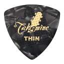 TAKAMINE P1B THIN 0.5mm セルロイド トライアングルピック×10枚