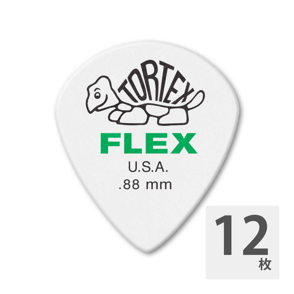 JIM DUNLOP FLEXJazz3XL Tortex Flex Jazz III XL 466 0.88mm ԥå12