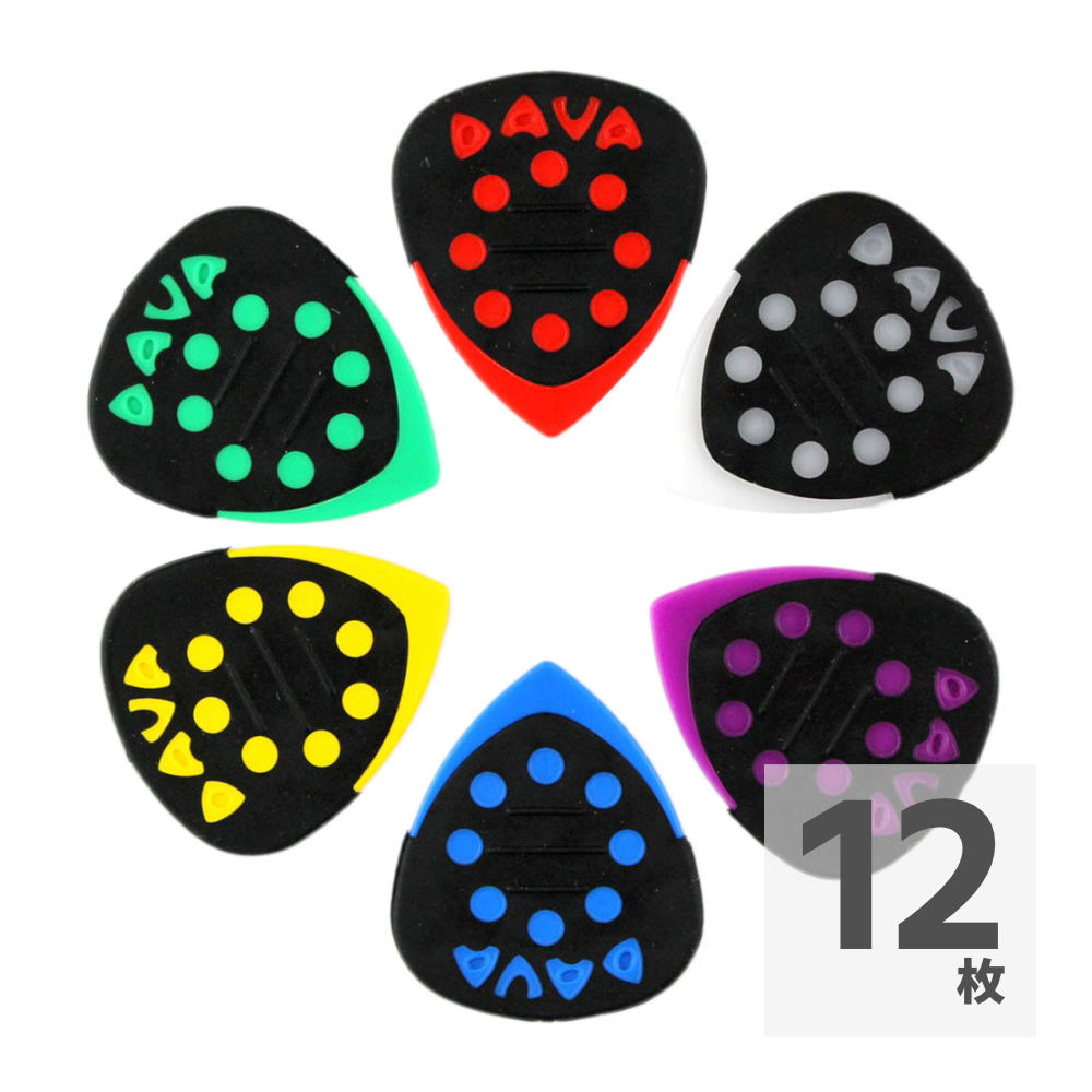 DAVA GRIP TIPS DELRIN #6036 ギターピック×12枚