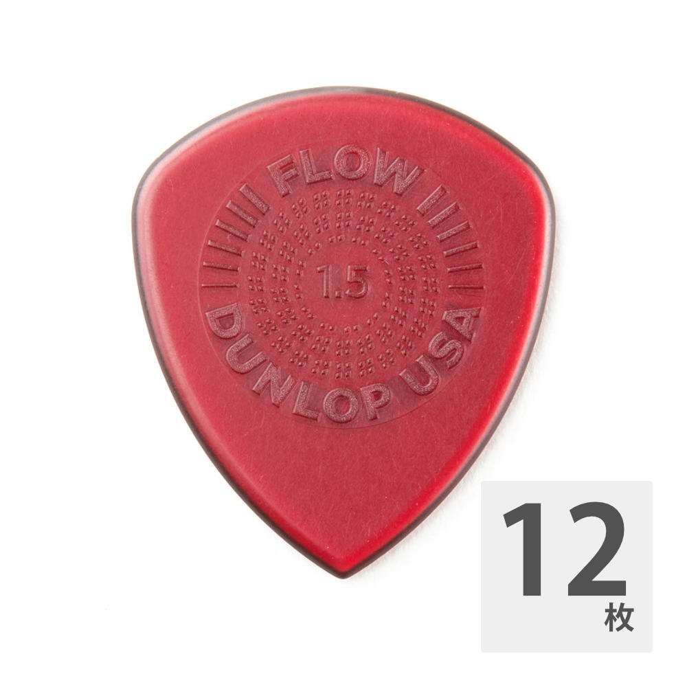 å ԥå 12 FLOW STANDARD PICK 549R150 1.5mm JIM DUNLOP 