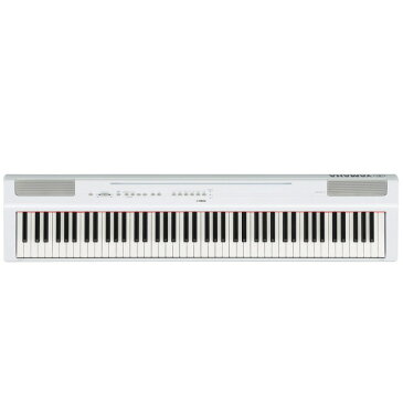 YAMAHA P-125WH ホワイト 電子ピアノ キーボードスタンド キーボードベンチ 3点セット [鍵盤 Eset]