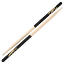 ZILDJIAN LAZLZ5AND Hickory Series 5A NYLON BLACK DIP ドラムスティック 3セット