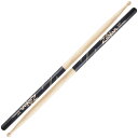 ZILDJIAN LAZLZ7AD Hickory Series 7A WOOD BLACK DIP ドラムスティック 3セット