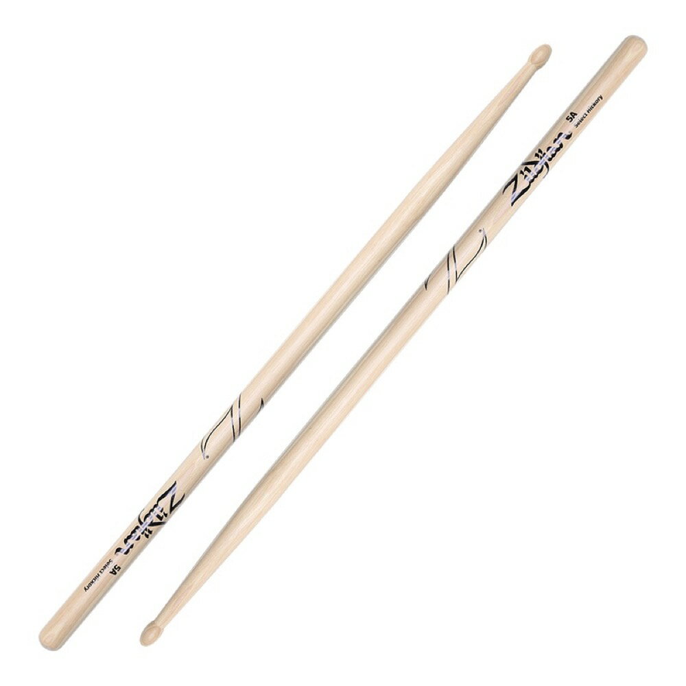 樂天商城 - ZILDJIAN LAZLZ5A Hickory Series 5A WOOD NATURAL DRUMSTICK ドラムスティック×3セット