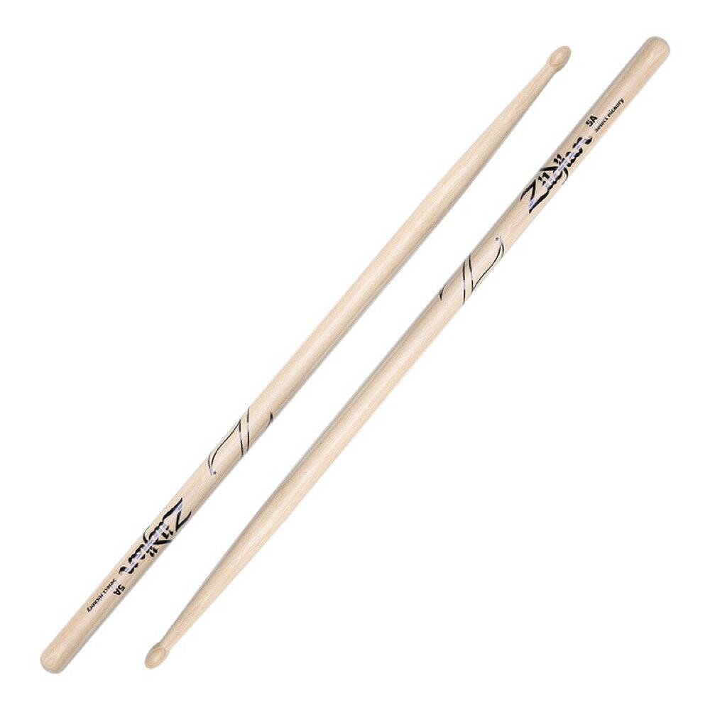 ZILDJIAN LAZLZ5A Hickory Series 5A WOOD NATURAL DRUMSTICK ドラムスティック×3セット