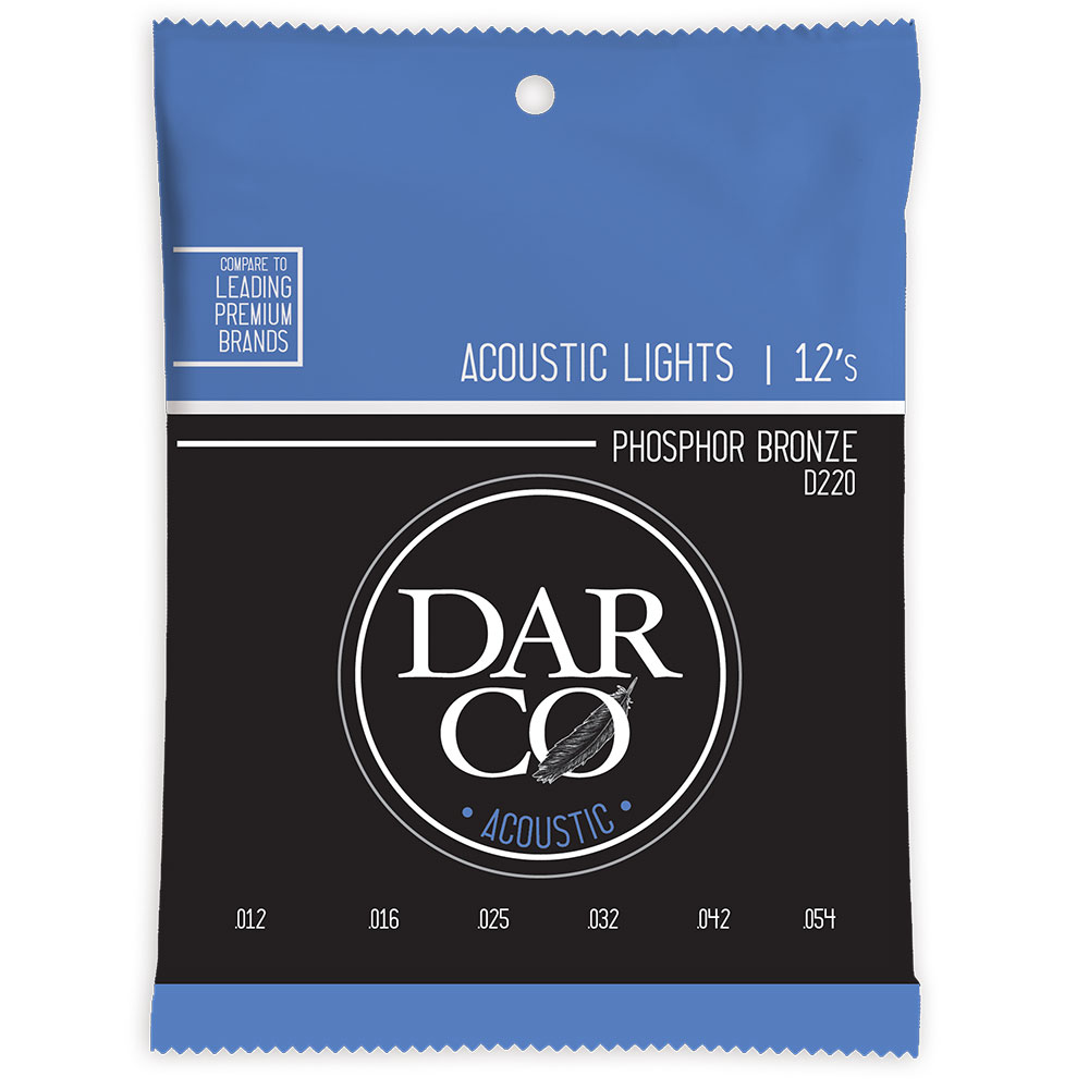 Darco D220 Acoustic Phospher Bronze Light ���������ƥ��å�����������3���å�