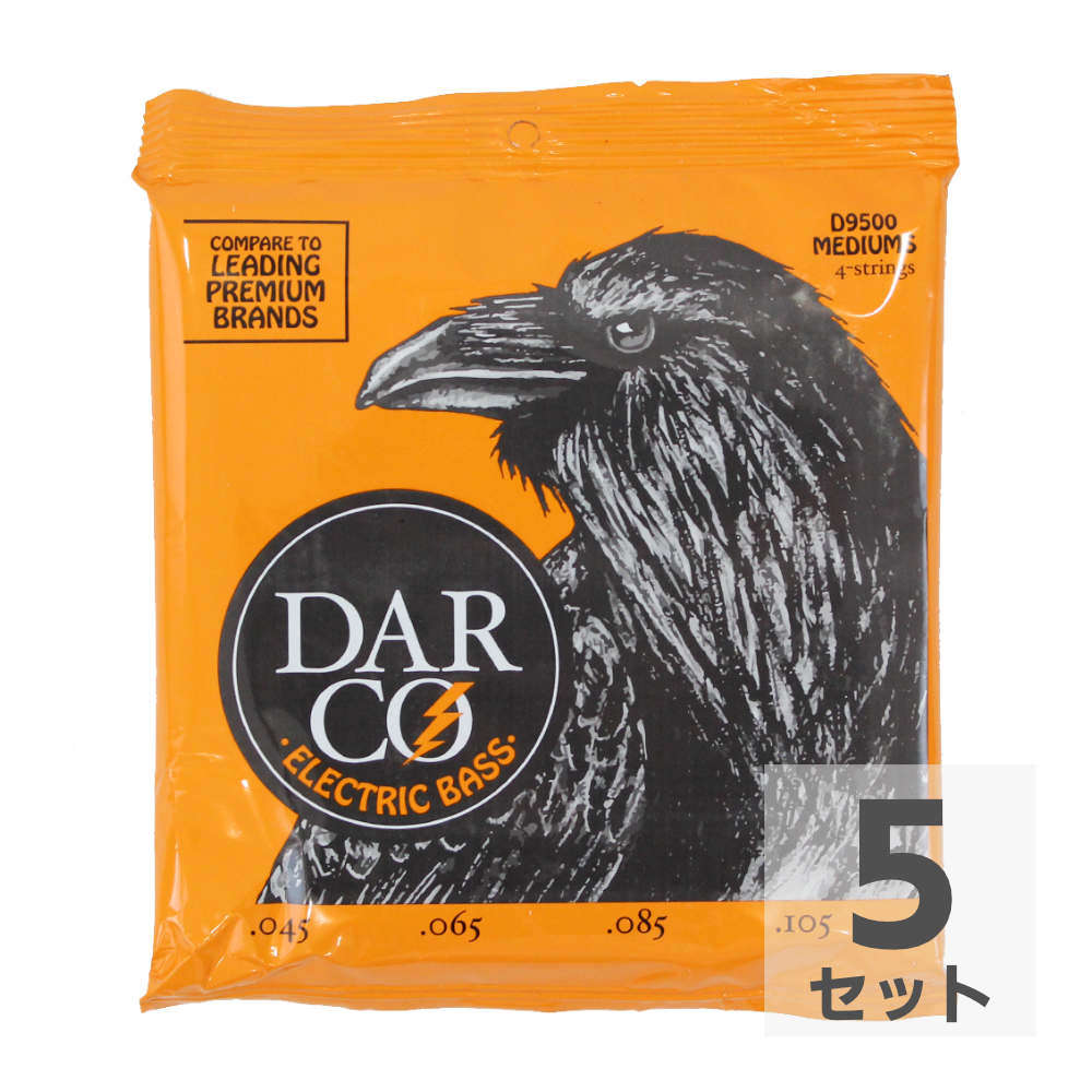 Darco D9500 Electric Bass Nickel Plate Medium ���쥭�١�������5���å�
