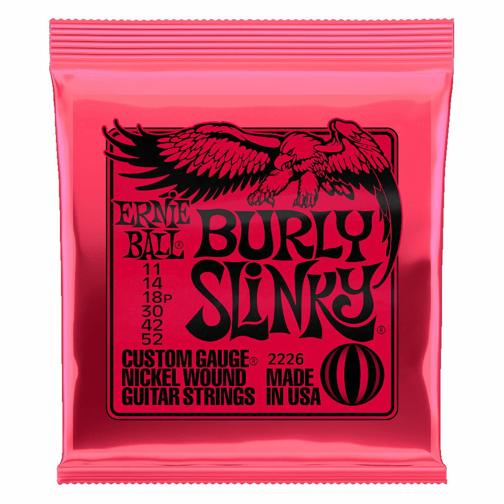樂天商城 - アーニーボール ERNIE BALL 2226 Burly Slinky 11-52 エレキギター弦×6セット
