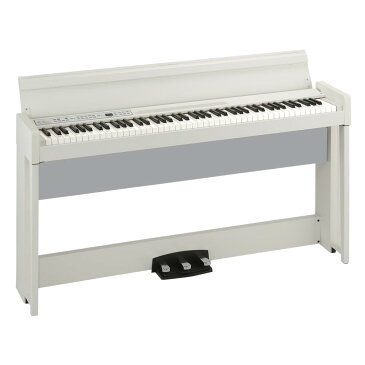 KORG C1 AIR WH 電子ピアノ ピアノマット(クリーム)付きセット