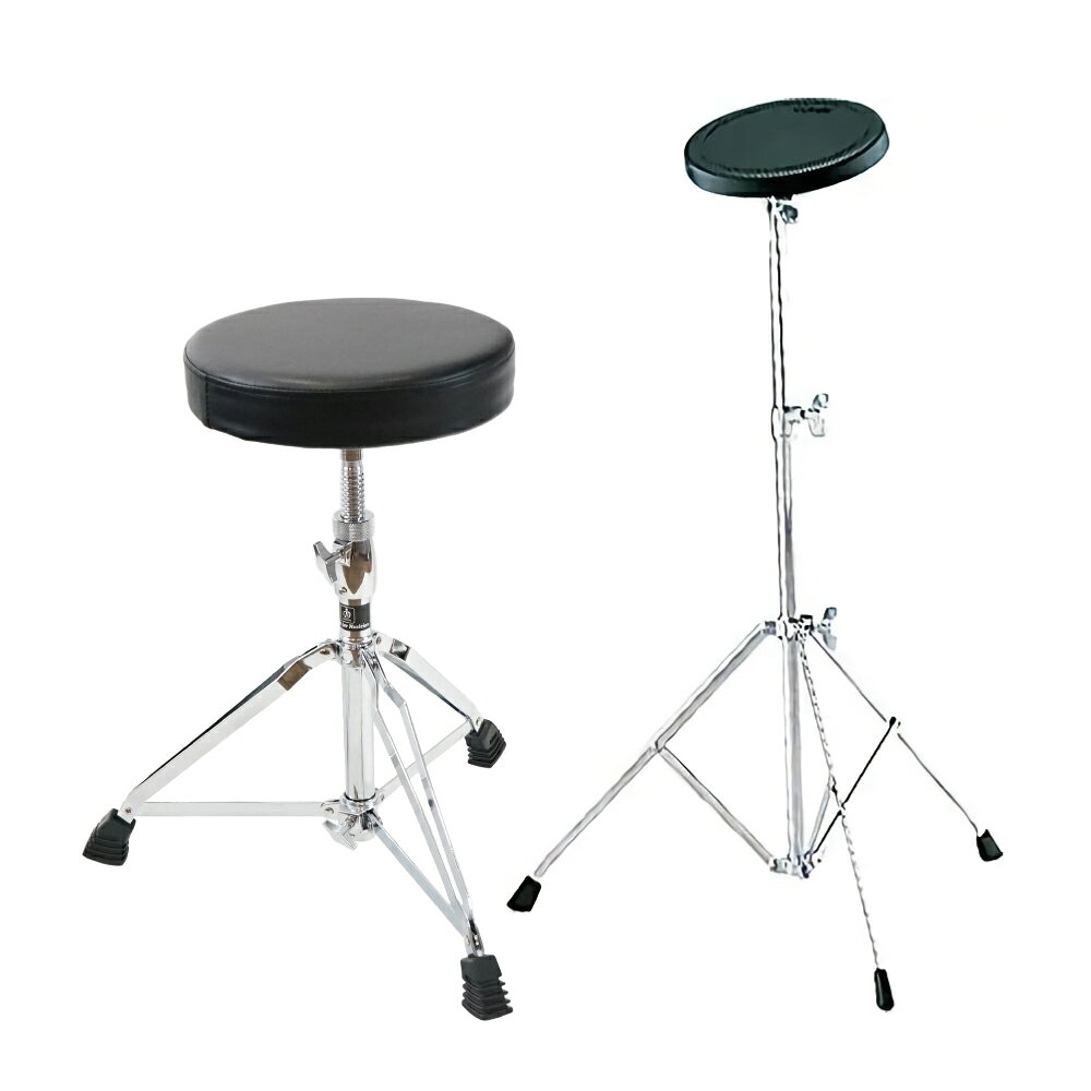 YAMAHA TS01S スネアドラム練習用パッド Dicon Audio SB-009 ドラムスローン付きセット