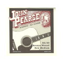 John Pearse 310NM アコースティックギター弦 13-55×3セット。＜310NM ニューミディアム＞1弦：.0132弦：.0173弦：.024W4弦：.032W5弦：.042W6弦：.055W※3セットでの販売です。