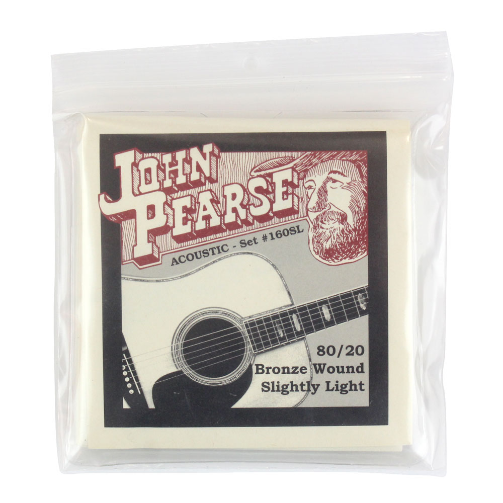 John Pearse String 160SL アコースティックギター弦 11-50×6セット。John Pearse String 160SL アコースティックギター弦 11-50＜160SL スライトリーライト＞1弦：.0112弦：.0153弦：.0224弦：.0305弦：.0406弦：.050※6セットでの販売です。