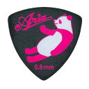 ARIA P-PA01 080 BKPK パンダ PICK 0.8mm ギターピック×10枚。ARIA P-PA01 080 BKPK パンダ PICK 0.8mm ギターピック厚み：0.8mm ※10枚セットでの販売です。