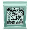 ERNIE BALL 2211 Mondo Slinky Nickel Wound Electric Guitar Strings 105-52 Gauge エレキギター弦 ×3セットモンドスリンキーストリングは、プレーンストリングのテンションにわずかな違いのみがある、より重いローエンドを好むプレイヤーに最適です。アーニーボールのエレクトリックギターストリングにより、ミュージシャンは誰もが求める完璧な音質とサウンドを得ることができます。エリッククラプトン、ポールマッカートニー、スラッシュ、メタリカ、ジョンメイヤーなどの世界クラスのミュージシャンは、アーニーボールのエレクトリックギターストリングを信頼して独自のサウンドを生み出しています。Mondo Slinky / モンド・スリンキーゲージ:0105、.0135、.0175、.030、.042、.052※3セットでの販売です。