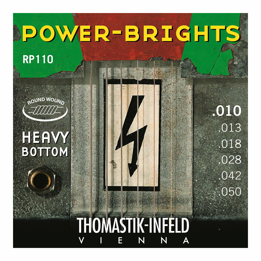 Thomastik-Infeld RP110 Power Bright Series Heavy Bottom 10-50 쥭6å