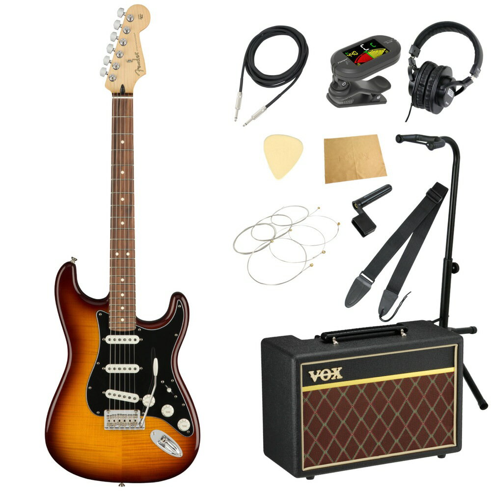 Fender Player Stratocaster Plus Top PF Tobacco Burst ե 쥭 VOXդ 11 鿴ԥå