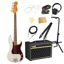 Squier Classic Vibe '60s Precision Bass OWT LRL VOXアンプ付き エレキベース入門10点 初心者セット