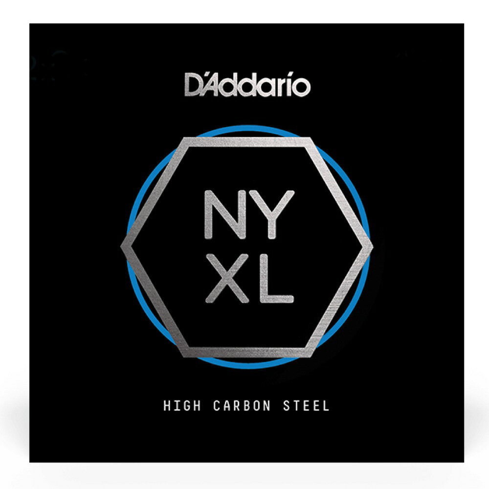 D'Addario NYS007 NYXL エレキギターバラ弦×5本。NYXLD'AddarioのNYXLギター弦は、これまで市場に出たどの弦よりもチョーキング強度が向上、はっきりとしたサウンド、チューニングが安定している弦です。Plain Steelゲージ：0.007※5本セットでの販売です。