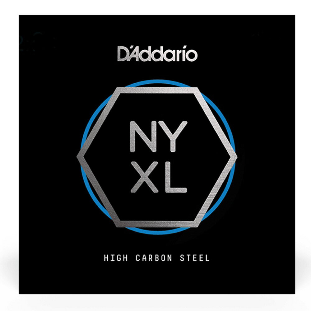 D'Addario NYS008 NYXL エレキギターバラ弦×5本。NYXLD'AddarioのNYXLギター弦は、これまで市場に出たどの弦よりもチョーキング強度が向上、はっきりとしたサウンド、チューニングが安定している弦です。Plain Steelゲージ：0.008※5本セットでの販売です。
