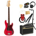 フェンダー Fender Made in Japan Hybrid II P Bass RW MDR エレキベース VOXアンプ付き 入門10点 初心者セット