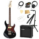 ヤマハ YAMAHA PACIFICA311H BL パシフィカ GA15IIアンプ付き 入門11点 エレキギター初心者セット