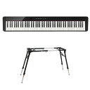 カシオ CASIO Privia PX-S1100 BK 電子ピアノ キーボードスタンド 2点セット