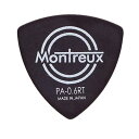 Montreux PA-0.6RT Black No.3922 ギターピック×12枚。【Montreux “Bear Grip” picks】両面にシルク印刷による滑り止めを施したピックです。素材はポリアセタール。日本国内での完全ハンドメイド生産になります。・トライアングルシェイプ・ブラック・0.6RT※12枚セットでの販売です。