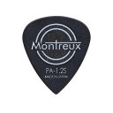 Montreux PA-1.2S Black No.3932 ギターピック×12枚。【Montreux “Bear Grip” picks】両面にシルク印刷による滑り止めを施したピックです。素材はポリアセタール。日本国内での完全ハンドメイド生産になります。・ティアドロップシェイプ・ブラック・1.2S※12枚セットでの販売です。