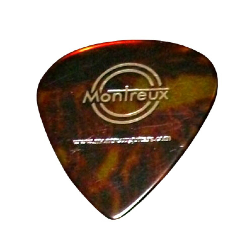 Montreux pick ティア 0.75mm べっ甲セル(べっ甲柄) No.2800 ギターピック×50枚。【Montreux Pick】素材、形状を用途に合わせて厳選致しました。・ティアドロップ型・0.75mm・べっ甲柄※50枚セットでの販売です。