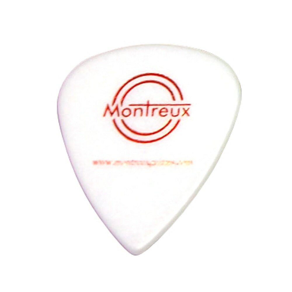 Montreux pick ティア 1.00mm デルリン白 No.2802 ギターピック×10枚。【Montreux Pick】素材、形状を用途に合わせて厳選致しました。・ティアドロップ型・1.00mm・ホワイト※10枚セットでの販売です。