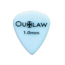 OUTLAW LEATHER OUTLAW pick #4 ギターピック×50枚。すべて両面にサンドグリップ加工を施した、スリップレス・ピックです。デルリン、ティア、1.00mm。オールラウンド。【OUTLAW LEATHER】現状の商品群に飽き足らないミュージシャン達に対する、ハードかつワイルドなイメージの提案がされたシリーズ。※50枚セットでの販売です。