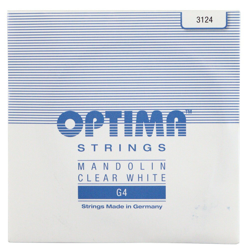 Optima Strings G4 3124 CLEAR WHITE 4 Х鸹 ޥɥ󸹡3å